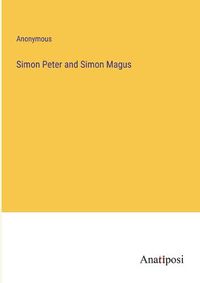 Cover image for Simon Peter and Simon Magus