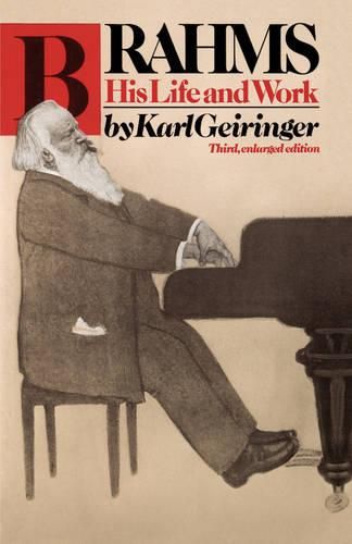 Cover image for Brahms: His Life and Work