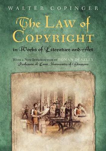 Cover image for The Law of Copyright in Works of Literature and Art