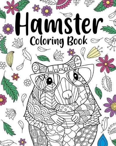 Cover image for Hamster Coloring Book