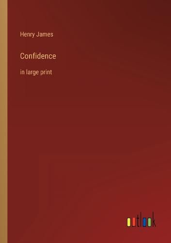 Cover image for Confidence: in large print