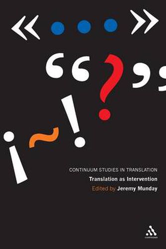 Cover image for Translation as Intervention