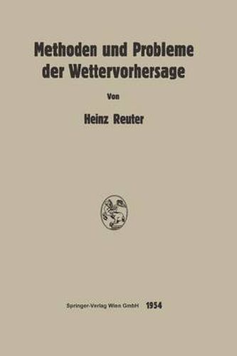 Cover image for Methoden Und Probleme Der Wettervorhersage