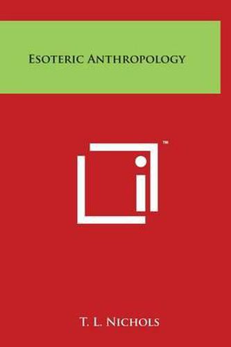 Esoteric Anthropology