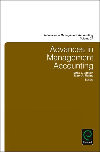 Cover image for Advances in Management Accounting