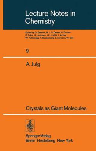 Cover image for Crystals as Giant Molecules