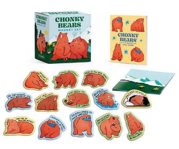Cover image for Chonky Bears Magnet Set