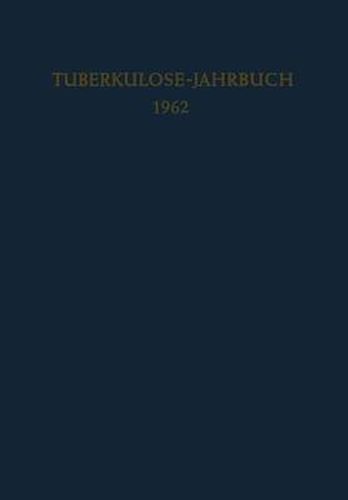 Cover image for Tuberkulose-Jahrbuch 1962