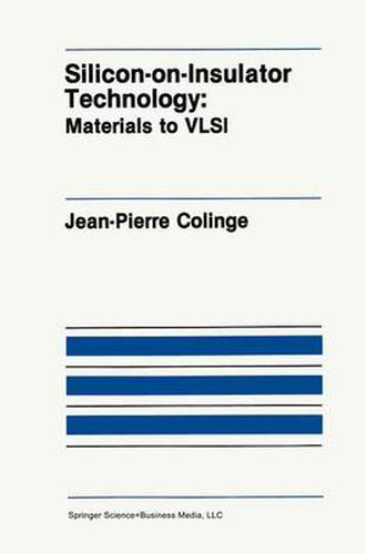 Cover image for Silicon-on-Insulator Technology: Materials to VLSI