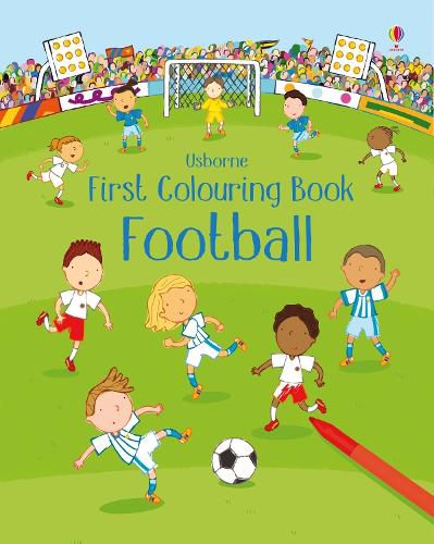 Cover image for First Colouring Book Football