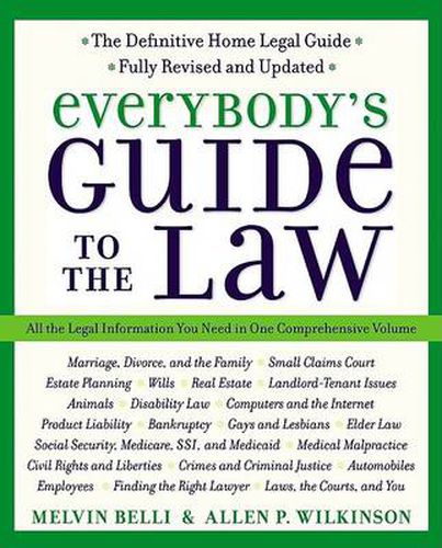 Cover image for Everybody's Guide to the Law