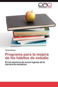 Cover image for Programa Para La Mejora de Los Habitos de Estudio