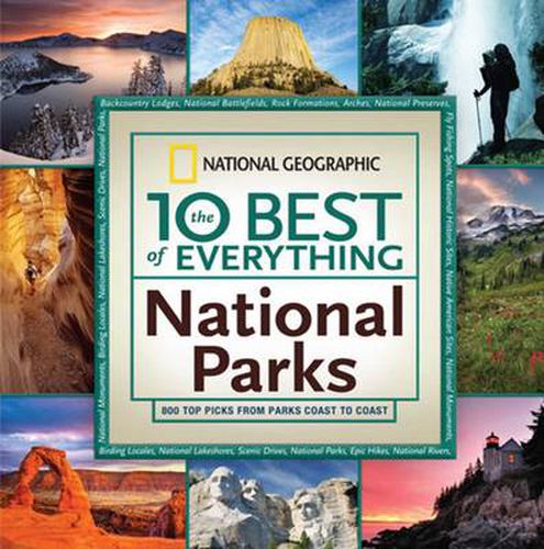 Cover image for The 10 Best of Everything National Parks