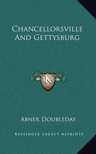 Cover image for Chancellorsville and Gettysburg