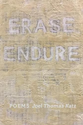 Cover image for Erase Endure: Poems