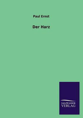 Cover image for Der Harz