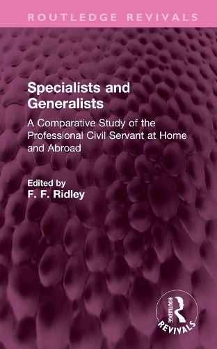 Cover image for Specialists and Generalists