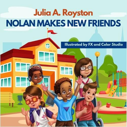 Cover image for Nolan Makes New Friends