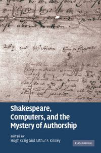 Cover image for Shakespeare, Computers, and the Mystery of Authorship