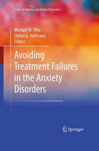 Cover image for Avoiding Treatment Failures in the Anxiety Disorders