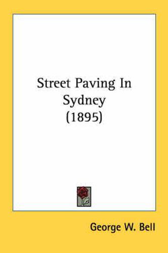 Street Paving in Sydney (1895)