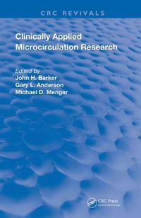 Cover image for Clinically Applied Microcirculation Research