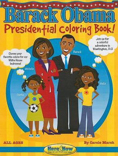 Cover image for Barack Obama Presidential Coloring Book!