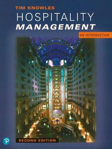 Cover image for Hospitality Management: An Introduction