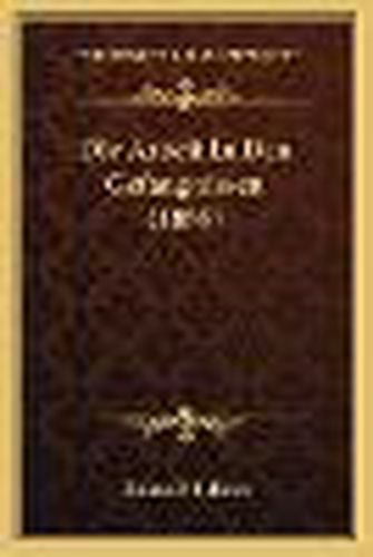 Cover image for Die Arbeit in Den Gefangnissen (1888)