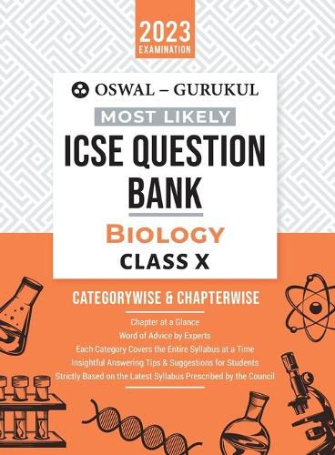 Cover image for Oswal - Gurukul Biology Most Likely Question Bank: ICSE Class 10 For 2023 Exam