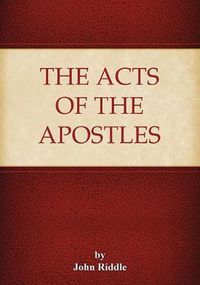 Cover image for Acts of the Apostles