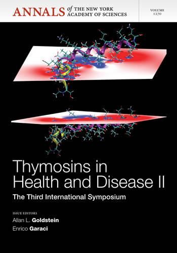 Cover image for Thymosins in Health and Disease II: The Third International Symposium, Volume 1270