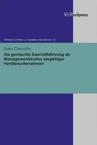 Cover image for Wittener Schriften zu Familienunternehmen