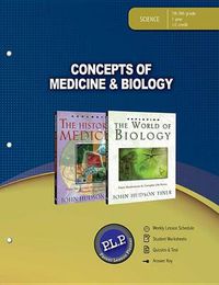 Cover image for Concepts of Medicine & Biology Parent Lesson Planner