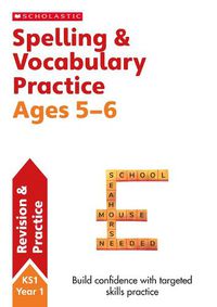 Cover image for Spelling and Vocabulary Workbook (Ages 5-6)