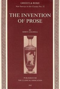 Cover image for The Invention of Prose