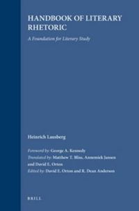 Cover image for Handbook of Literary Rhetoric: A Foundation for Literary Study