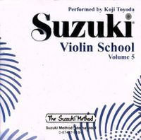 Cover image for Suzuki Violin School 5 CD