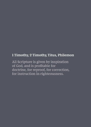 NKJV Bible Journal - 1-2 Timothy, Titus, Philemon, Paperback, Comfort Print: Holy Bible, New King James Version