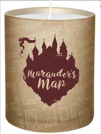 Cover image for Harry Potter: Marauder's Map Glass Candle
