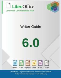 Cover image for LibreOffice 6.0 Writer Guide