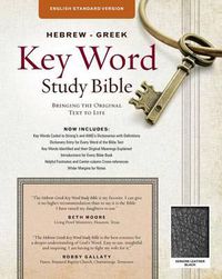 Cover image for Hebrew-Greek Key Word Study Bible-ESV: Key Insights Into God's Word