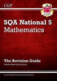 Cover image for National 5 Maths: SQA Revision Guide with Online Edition