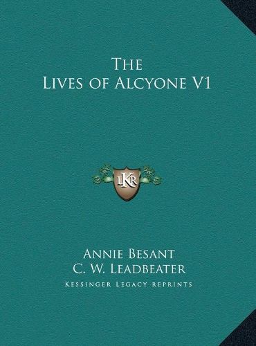 The Lives of Alcyone V1