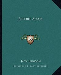 Cover image for Before Adam