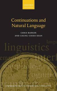 Cover image for Continuations and Natural Language