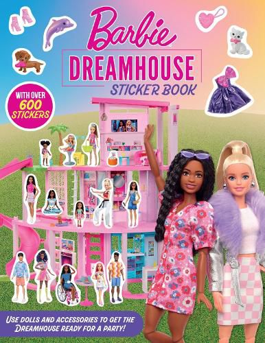Cover image for Barbie Dreamhouse: Dress-Up Sticker Book (Mattel)