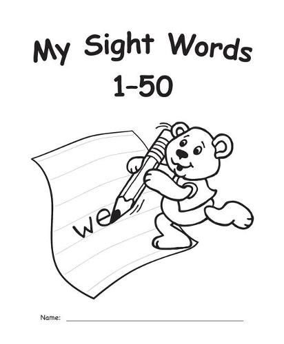 Cover image for My Own Books(tm) Sight Words 1-50, 25-Pack