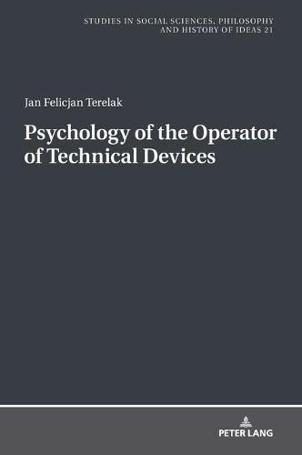 Cover image for Psychology of the Operator of Technical Devices