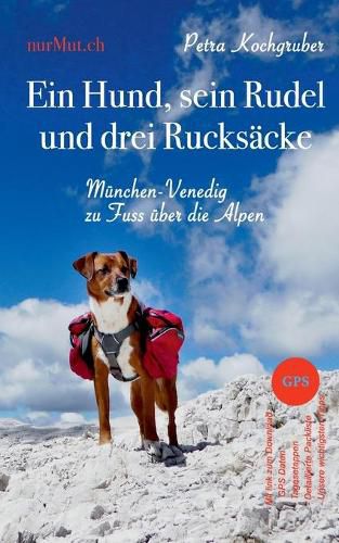 Cover image for Ein Hund, sein Rudel und drei Rucksacke: Munchen-Venedig zu Fuss uber die Alpen mit Hund